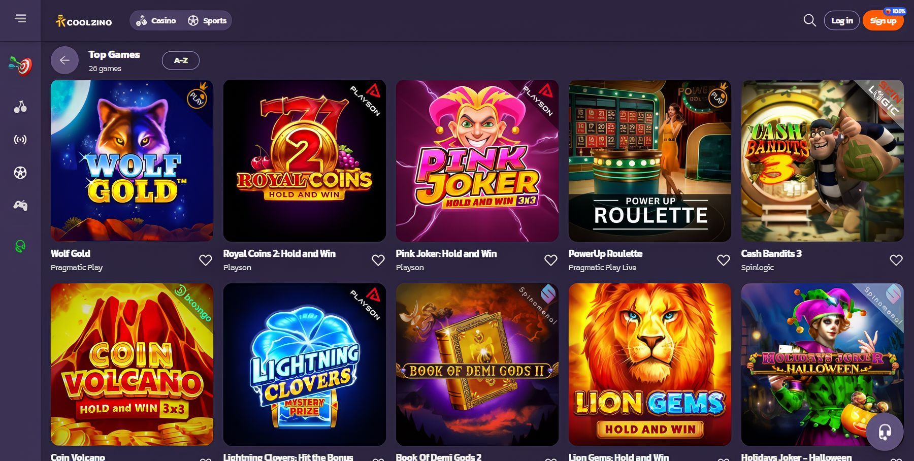 Coolzino Casino Slots